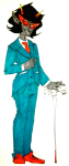  awesome-pants crossdressing dragonhead_cane solo suit terezi_pyrope 
