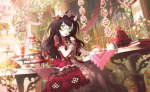  1s_th1s_you 2026 beverage cake crossover dogtier fashion food fullres heart image_manipulation jade_harley project_sekai_colorful_stage! solo vocaloid yaoisquidbob 