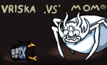  2025 chris0001110 crossover crying fullres jaggy_lines lusus lying no_glasses pastiche spidermom text the_binding_of_isaac vriska_serket 