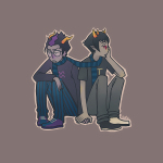  andy back_to_back broken_source eridan_ampora erisol holding_hands redrom scarf_sharing shipping sollux_captor 
