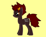  crossover karkat_vantas my_little_pony painted-terror ponified profile solo 