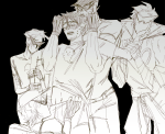  2023 against-rot age_discrepancy blush bro brotherlover dirk_strider dubcon facial_hair fullres godtier grayscale heart_aspect homestuck:_beyond_canon john_egbert low_angle meat_timeline multiple_personas multishipping prince prince_of_fresh_air rule63 shipping sis sketch starter_outfit sweat ultimate_dirk 