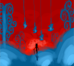  back_angle dragonhead_cane limited_palette noose scalemates silhouette solo source_needed sourcing_attempted terezi_pyrope trees 