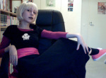  black_squiddle_dress cosplay real_life rose_lalonde solo tubbs 