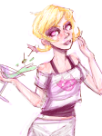  alcohol cocktail_glass littlebirdkisses roxy_lalonde solo starter_outfit 