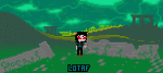  animated bombchutheragetroll chalk clouds land_of_thought_and_flow lands pixel solo terezi_pyrope 