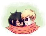  dave_strider double9927 headshot jade_harley redrom scarf_sharing shipping spacetime 