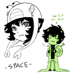  2012 bloodswap casual fashion fullres hat jaggy_lines jin-nyeh karkat_vantas solo text 