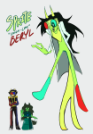 2023 arms_crossed chrisrin crossover fashion fullres fusion houndoom jade_harley shipping sollux_captor steven_universe text