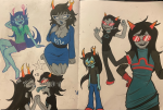  2025 333zer aranea_serket barefoot casual dancestors dream_ghost fullres heart latula_pyrope profile pyropes scourge_sisters serkets shipping sitting starter_outfit sufferer_necklace terezi_pyrope vriska_serket 