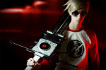  caledscratch cosplay dave_strider real_life red_baseball_tee solo 