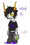  2013 :o) fullres gamzee_makara q-dormir solo sopor_pie sopor_slime starter_outfit text 