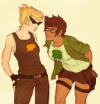  dirk_strider fleinne jake_english pumpkin_patch redrom rule63 shipping starter_outfit strong_tanktop 