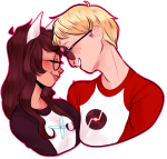  dave_strider freckles galaxative jade_harley profile red_baseball_tee redrom shipping spacetime starter_outfit 