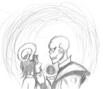  2012 ancestors apricots-from-nara fullres golden_cuestaff grayscale headshot lord_english pencil profile redrom shipping sketch the_handmaid timely_mistress 