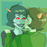  beans kiss nepeta_leijon no_glasses no_hat scratch_and_sniff shipping terezi_pyrope 