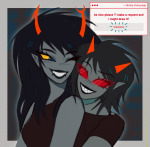  2026 casual fullres no_glasses redrom scourge_sisters shipping skively starter_outfit terezi_pyrope text vriska_serket wonk 