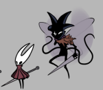 2025 amputation crossover fullres harlequin_uniform hollow_knight jack_noir jackspers_noirlecrow midair pastiche polygonwonderland queen's_ring scars sovereign_slayer spade weapon