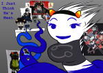  2026 beforus_ancestors blush body_pillow darks-arts denizens echidna fake_horns fullres helluva_boss homes_smell_ya_later homestuck:_the_animated_pilot image_manipulation jaggy_lines karkat_plushie karkat_vantas plushie starter_outfit text the_imposter weapon zodiac_symbol 