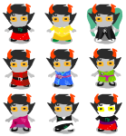  2025 dreamself frigiddoctoratus fullres gash_sash godtier jaggy_lines kanaya's_black_dress kanaya's_blue_dress kanaya's_green_dress kanaya's_pink_dress kanaya's_red_dress kanaya_maryam rainbow_drinker solo space_aspect starter_outfit sylph transparent 
