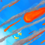  2026 dreamself fullres jade_harley john_egbert meteor midair nonispocket oblique_angle profile silhouette 