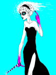  fashion formal limited_palette ohghostwhat rose_lalonde solo thorns_of_oglogoth 