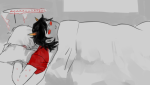  bed coolkids dave_strider mohalkayo no_glasses redrom shipping terezi_pyrope word_balloon 