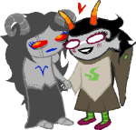  2025 aradia_megido aradiabot blush doctoraiama dream_ghost feferi_peixes fullres godtier heart hemocircle holding_hands jaggy_lines life_aspect redrom shipping witch 