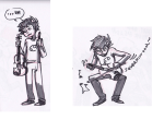  grayscale instrument karkat_vantas paperseverywhere request solo 