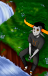 2011 fullres high_angle pride sitting solo starter_outfit tavros_nitram 