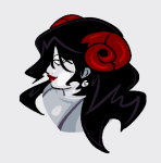  2025 aradia_megido body_modification clock fullres headshot jaggy_lines mansuta solo 