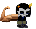  equius_zahhak image_manipulation lobac musclestuck solo sprite_mode this_is_stupid 