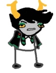  hiveswap homosuck lanque_bombyx moonsweaterdreaming solo sprite_mode 