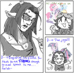  2024 cat_hat comic equius_zahhak heart highlight_color meowrails my_little_pony nepeta_leijon palerom scaredspoons shipping starter_outfit sweat text 