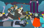  2011 2spooky adorabloodthirsty alternians aradia_megido equius_zahhak eridan_ampora feferi_peixes fullres gamzee_makara head_out_of_frame kanaya_maryam karkat_vantas lying mary_shelly nepeta_leijon night no_hat pbj phone rockafilly schr&ouml;dinger shipping sleeping sollux_captor starter_outfit sweat tavros_nitram terezi_pyrope vriska_serket 