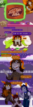 2018 alternia animals barzum-and-baizli beverage blush chixie_roixmr clouds comic computer diemen_xicali fantroll food freckles fullres green_moon hive hiveswap language:alternian lying night on_stomach pink_moon plushie poster sitting skylla_koriga stars starter_outfit tab text thumbs_up word_balloon zebruh_codakk