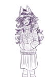  2026 aspect_hoodie blush dogtier fashion fullres grayscale grim-kitkat jade_harley monochrome solo space_aspect 