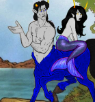  centaurs equius_zahhak feferi_peixes merfolk mythologystuck native_source nothingspecial parody this_is_stupid 