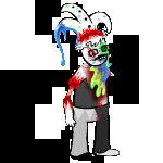  2012 amputation animated au blood fullres gore heinoustuck jaggy_lines poppop solo sprite_mode transparent yorsh 