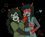  2026 adgdrns blush dancestors dream_ghost fullres heart holding_hands image_manipulation latula_pyrope meme meulin_leijon radical_catical redrom reverse_hug shipping stars starter_outfit sweat text twilight 