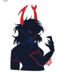  2026 aranea_serket back_angle dancestors fullres helltier limited_palette mindfang_dress no_glasses saturnobile silhouette solo 