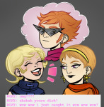  alinajames dave_strider godtier heart_aspect light_aspect no_mask prince rogue rose_lalonde roxy_lalonde seer text void_aspect 