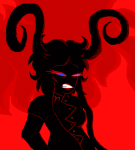  2025 ancestors animated epilepsy_warning frigiddoctoratus fullres highlight_color jaggy_lines monochrome sick_fires silhouette solo starter_outfit the_handmaid 