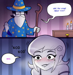  2026 andreolamuller blush breathalyzer facial_hair fashion fullres hat john_egbert redrom roxy_lalonde shipping sweat text weapon wizard_hat 