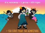 ! 10k_member_celebration_event 2025 ? andrew_hussie animals animated carrying clouds facial_hair fantroll fish fullres homosick mask ocean sepulchritude_shirt size_difference text