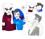  ... 2025 art_dump back_angle breath_aspect dirk_strider fullres godtier heart heart_aspect heir john_egbert near_kiss prince prince_of_fresh_air r_ch07 redrom shipping sitting starter_outfit word_balloon 