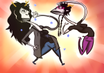  2014 body_modification dancestors fluorite_octet fullres looking-for-clues meenah_peixes starter_outfit vriska_serket wut 