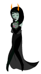  2011 alternia bana fullres godtier green_moon jaggy_lines kanaya_maryam pink_moon planets solo space_aspect speculative_design sylph transparent 