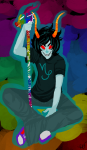  2011 au blood bloodswap cane cupcakekyo fullres gamzee_makara sitting solo weapon 