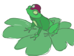  animalstuck clover felt frogs solo tricotee 